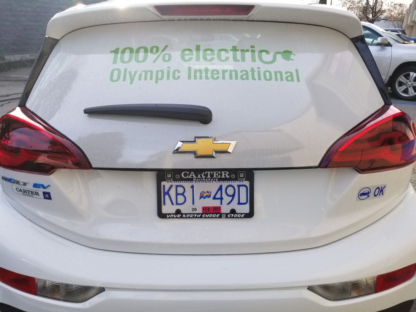 New Electric Vehicle Olympic International